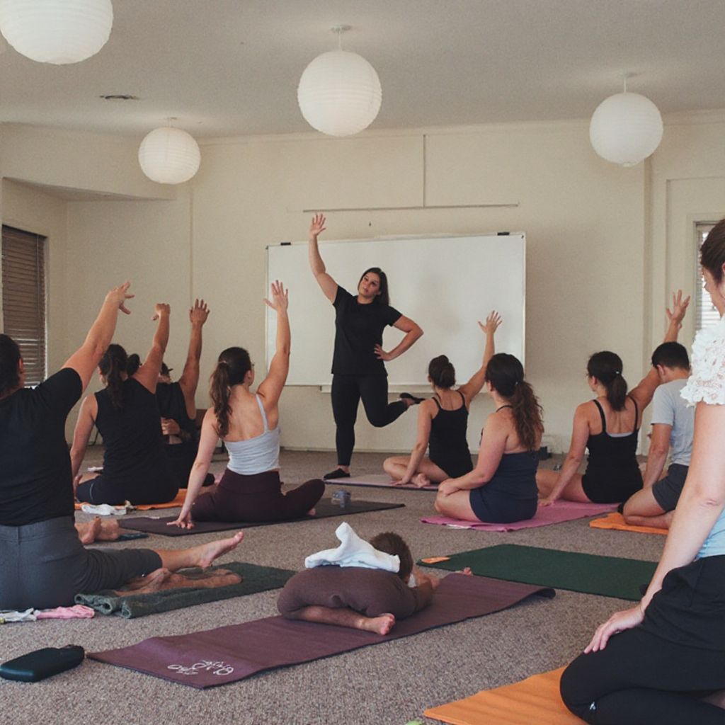 Teacher training workshop session